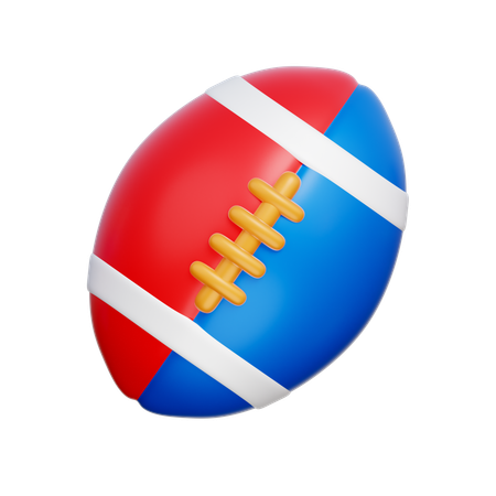 American Football  3D Icon