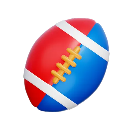 American Football  3D Icon