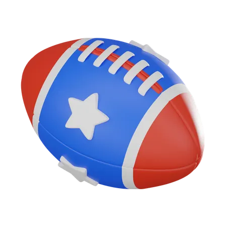 American Football  3D Icon