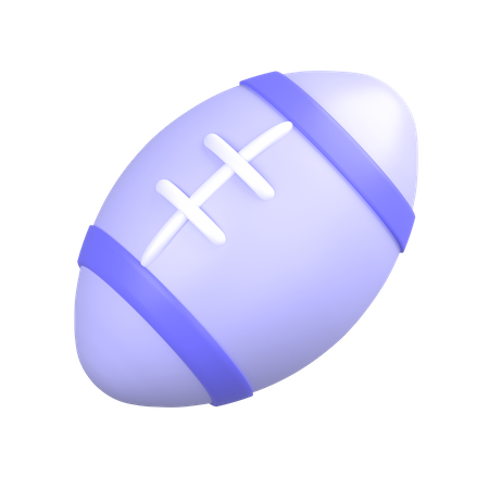 American Football  3D Icon