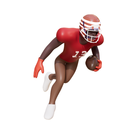 American football  3D Icon