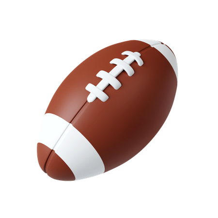 American Football  3D Icon