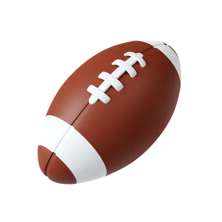 American Football  3D Icon