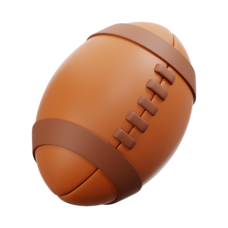 American Football  3D Icon