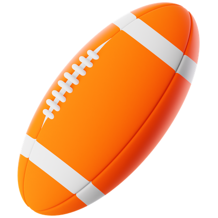 American Football  3D Icon