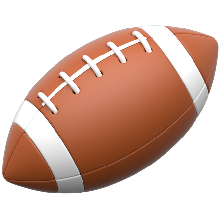 American Football  3D Icon