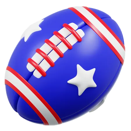 American Football  3D Icon