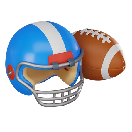 American Football  3D Icon