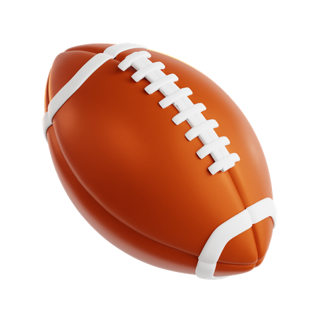 American Football  3D Icon