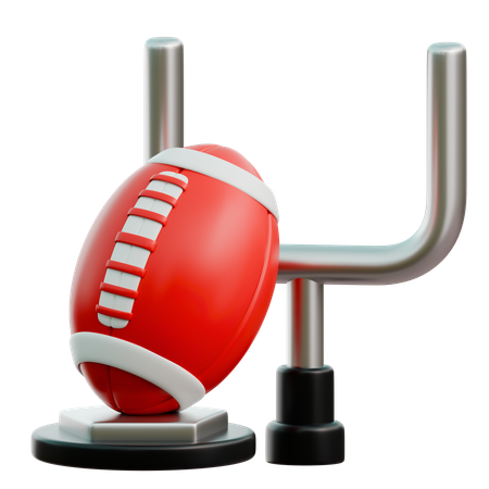 American Football  3D Icon