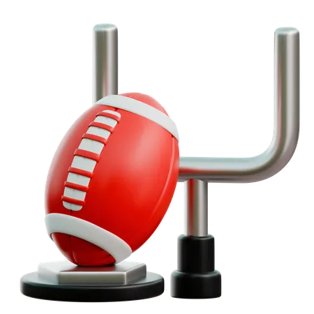 American Football  3D Icon