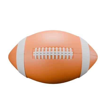 American Football  3D Icon