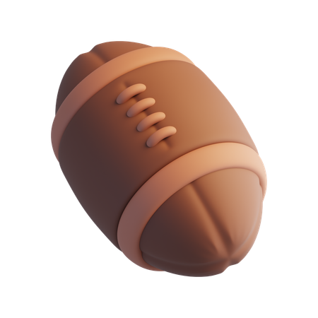 American football  3D Icon