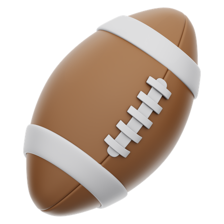 American Football  3D Icon