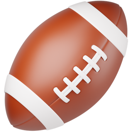 American Football  3D Icon