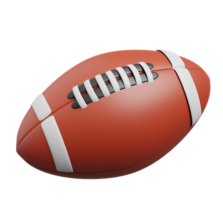 American Football  3D Icon