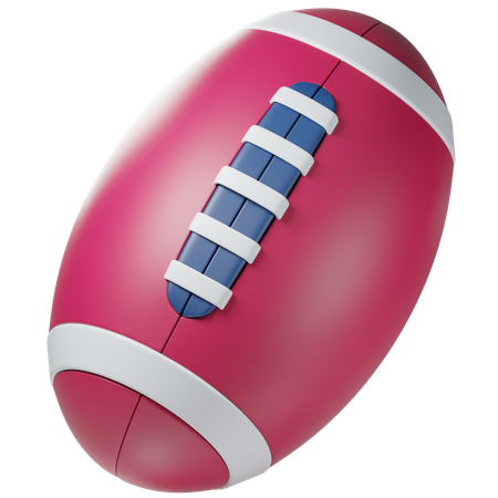 American Football  3D Icon