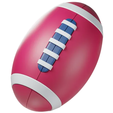 American Football  3D Icon