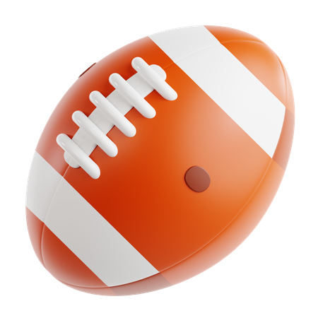 American Football  3D Icon