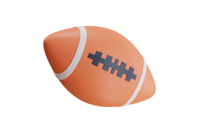 American Football  3D Icon