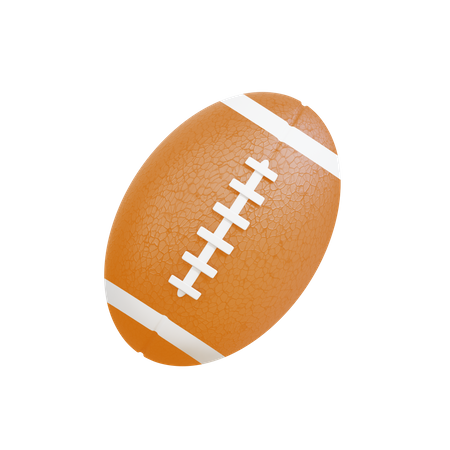 American Football  3D Icon