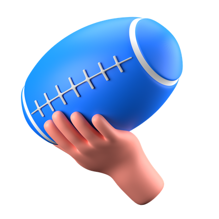 American Football  3D Icon