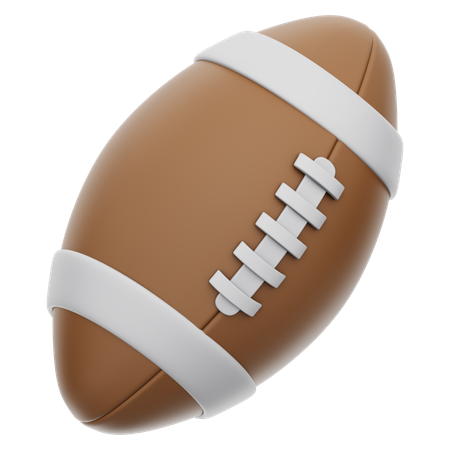 American Football  3D Icon