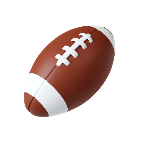 American Football  3D Icon