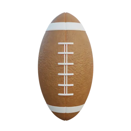 American Football Ball 3D Icon
