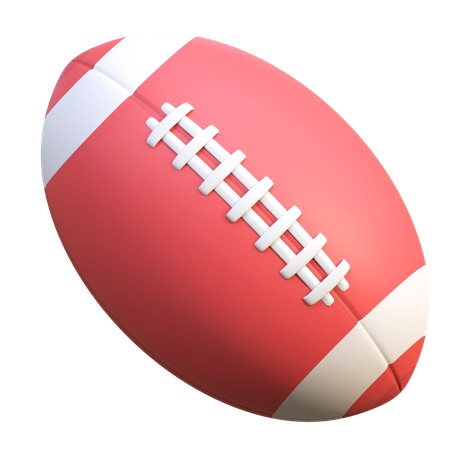 American Football Ball  3D Icon