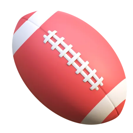 American Football Ball  3D Icon