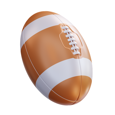 American Football Ball  3D Icon