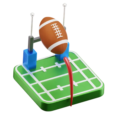 Super Bowl 3 D Illustrations 3D Icon