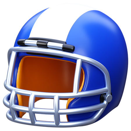 미식축구 헬멧  3D Icon