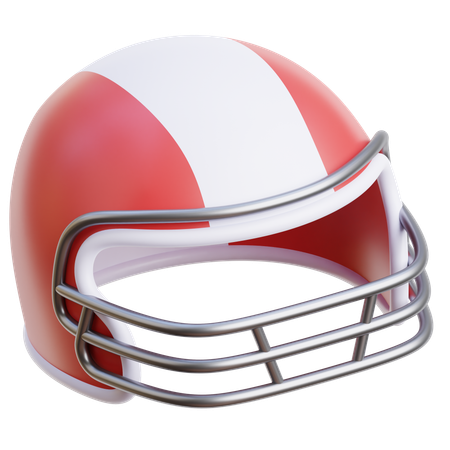 American Football Helmet  3D Icon