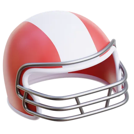 American Football Helmet  3D Icon