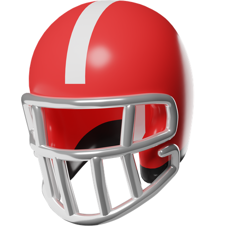 American Football Helmet  3D Icon