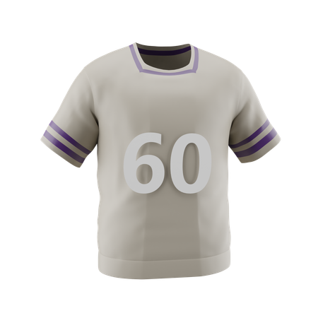 American Football Jersey  3D Icon