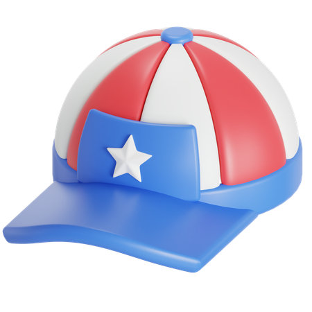 American Hat  3D Icon