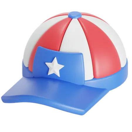 American Hat  3D Icon