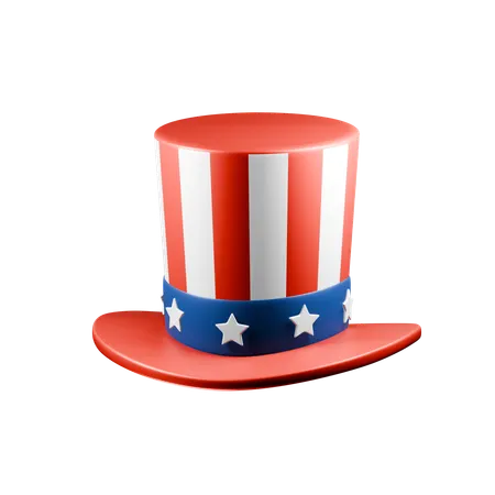 American Hat  3D Icon