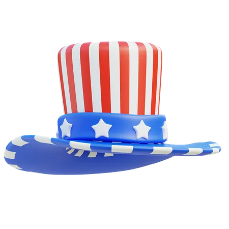 American Hat  3D Icon