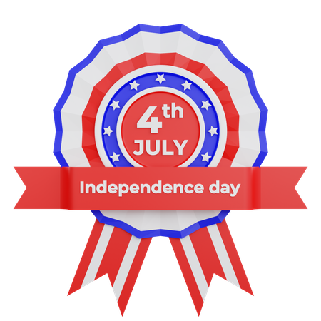 American Independence Day  3D Icon