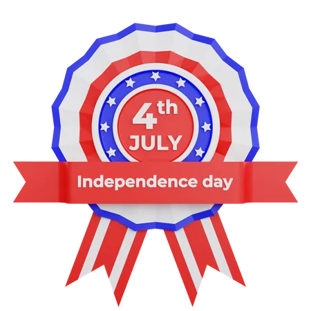 American Independence Day  3D Icon