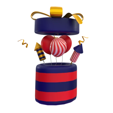 American Independence Day  3D Icon