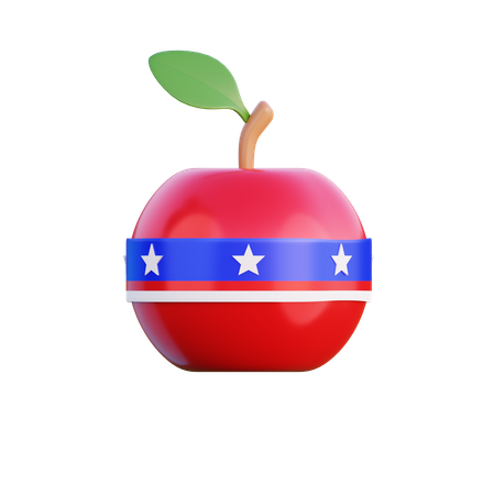 American Independence Day  3D Icon