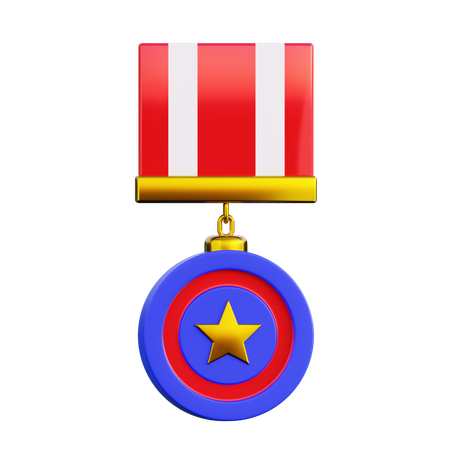 American Medal  3D Icon