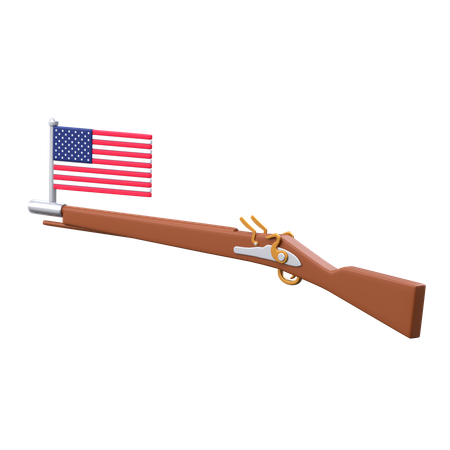 American Revolution  3D Icon