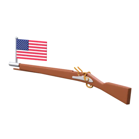 American Revolution  3D Icon