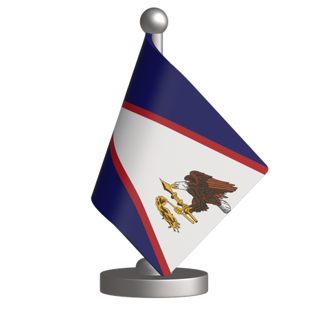 American Samoa  3D Icon